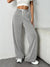 Dames wijde joggingbroeken - gezellige casual wear in zachte rekbare stof, voor ontspannen dagen