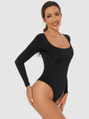 Langsleeve bodysuit - verfijnde dames leotard