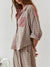 2-delige casual pyjama set - relaxte dames slaapmode - Bakkermode.nl