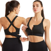 Sport bh - dames sportkleding met rits voor ondersteuning en stijl