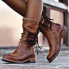Leren laarzen dames - classic boots van hoogwaardig leer met antislip zool - Bakkermode.nl