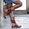 Leren laarzen dames - classic boots van hoogwaardig leer met antislip zool - Bakkermode.nl