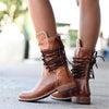 Leren laarzen dames - classic boots van hoogwaardig leer met antislip zool - Bakkermode.nl