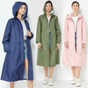 Waterdichte regenjas - lange dames waterdichte jacket