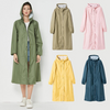 Waterdichte regenjas - lange dames waterdichte jacket