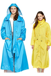 Lang bedrukte jas - stijlvolle gedessineerde dames outerwear