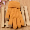 Touchscreen gebreide handschoenen - dames winterhandschoenen voor smartphonegebruik - Bakkermode.nl