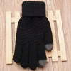 Touchscreen gebreide handschoenen - dames winterhandschoenen voor smartphonegebruik - Bakkermode.nl