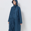 Waterdichte regenjas - lange damesjacket met capuchon