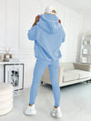 3-delige lounge set - trendy dames athleisure outfit