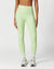 Hoge taille geribbelde sportleggings - damesactivewear voor fitness