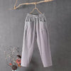 Dames casual broek met relaxte pasvorm en handige zakken - voor elke gelegenheid