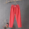 Dames casual broek met relaxte pasvorm en handige zakken - voor elke gelegenheid