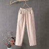 Dames casual broek met relaxte pasvorm en handige zakken - voor elke gelegenheid