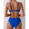 2-delige dames zwemkleding hoogzit bikini set - elegante strandoutfit