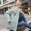Gevoerde winterjas - stijlvolle damesouterwear met praktische details
