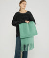 Luxe kasjmier sjaal - elegante dames winteraccessoire - Bakkermode.nl