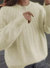 Geknitte cashmere trui - zachte damespullover