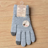 Touchscreen gebreide handschoenen - dames winterhandschoenen voor smartphonegebruik - Bakkermode.nl
