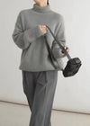 Dames turtleneck trui - zachte breisels voor casual uitjes