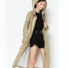 Waterdichte regenjas - lange dames waterdichte jacket