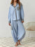 2-delige loungewear set - dames pyjama met geruite details - Bakkermode.nl