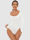 Langsleeve bodysuit - verfijnde dames leotard