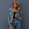Corduroy jas - trendy oversized shirtjas voor dames