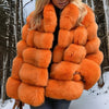 Luxe damesjas van imitatiebont - stijlvolle winterbuitenjas - Bakkermode.nl