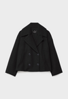 Dames double breasted jas - elegante buitenjas voor casual en kantoor - verfijnd laagjesstuk, duurzame stof