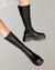 Zwarte kniehoogte laarzen - stijlvolle damesfootwear met chunky zool - Bakkermode.nl