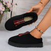 Warme pantoffels - dames huis slippers met fleece voering en ritssluiting - Bakkermode.nl