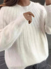 Geknitte cashmere trui - zachte damespullover