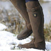 Dames leren rijlaarzen - stijlvolle, hoogwaardige waterdichte damesfootwear