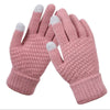 Touchscreen gebreide handschoenen - dames winterhandschoenen voor smartphonegebruik - Bakkermode.nl