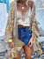 Boheemse vintage kimono - luchtige damesrobes