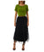 Elegante midi-rok met tule - Bakkermode.nl
