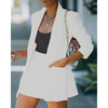 2-delige blazer en shortset voor dames - stijlvol tailleuroutfit voor zomerevenementen