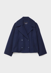 Dames double breasted jas - elegante buitenjas voor casual en kantoor - verfijnd laagjesstuk, duurzame stof