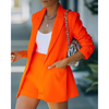 2-delige blazer en shortset voor dames - stijlvol tailleuroutfit voor zomerevenementen