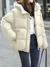 Puffer winterjas voor dames - lichtgewicht donsjas - Bakkermode.nl