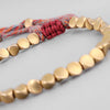 Tibetaans boeddhistische harmonie armband - elegante gouden damesarmband - Bakkermode.nl