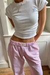 2-delige lounge set - dames crop top en broek