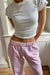 2-delige lounge set - dames crop top en broek