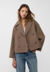Dames double breasted jas - elegante buitenjas voor casual en kantoor - verfijnd laagjesstuk, duurzame stof