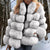 Luxe damesjas van imitatiebont - stijlvolle winterbuitenjas - Bakkermode.nl