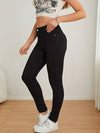 Zwarte skinny jeans - high-waisted dames denim broek