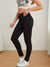 Zwarte skinny jeans - high-waisted dames denim broek