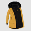 Winterjas met capuchon voor dames - comfortabele bontvoering - Bakkermode.nl