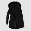 Winterjas met capuchon voor dames - comfortabele bontvoering - Bakkermode.nl